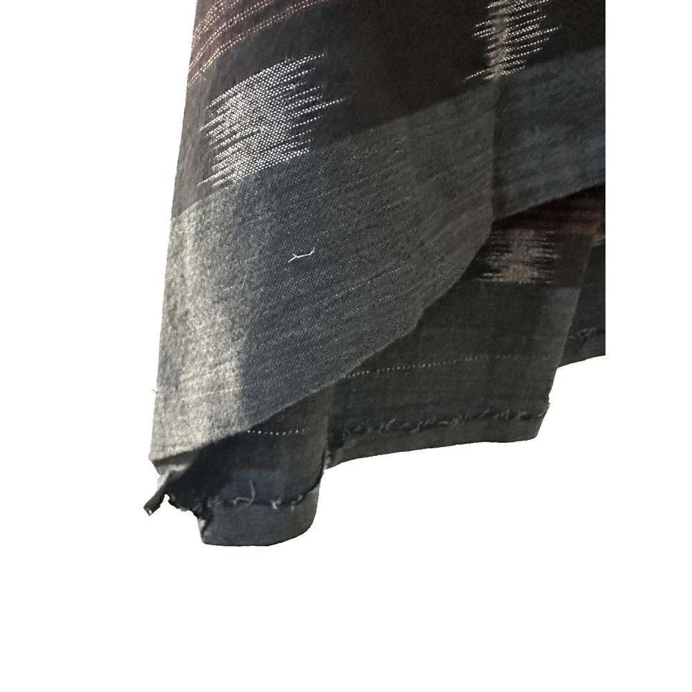 Yasuko Kurisaka Tunic One Size Cotton Lagenlook  Minimalist Oversized Asymmetric - Picture 15 of 16